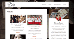 Desktop Screenshot of marionsigaut.com